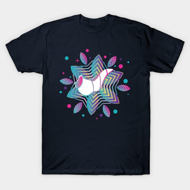 Colorful shofar with patterns T-Shirt by AnnArtshock